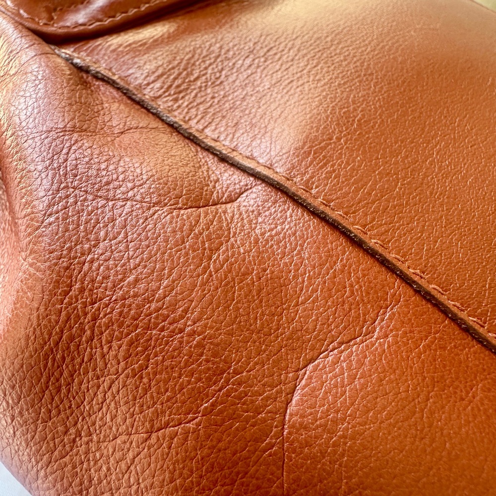 GUCCI | Vintage 1990s Bamboo Leather Backpack | Brown | Small/Medium w/ Dust Bag - Picture 16 of 16